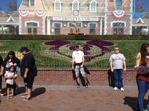 "I'm going to Disneyland!"